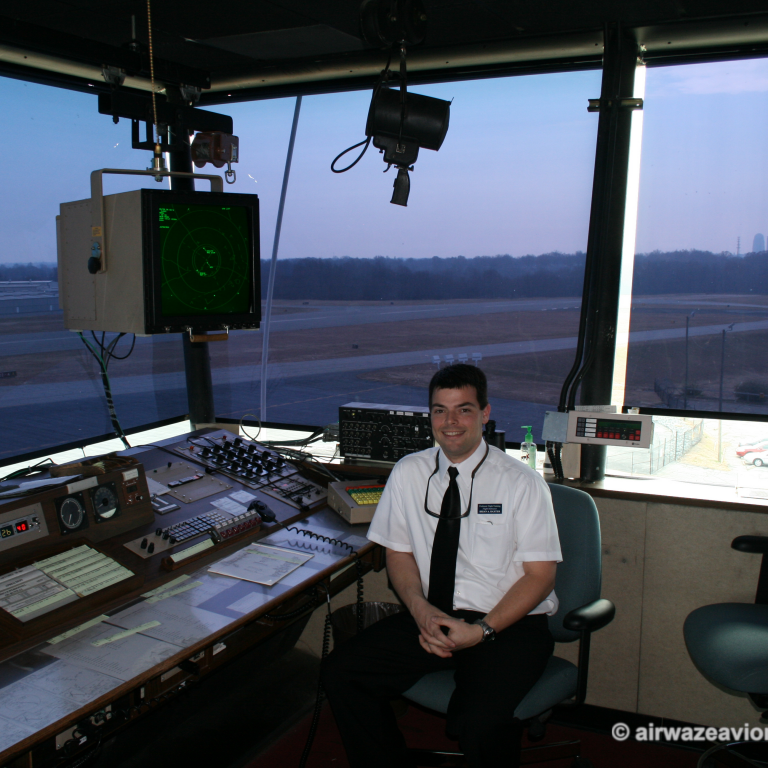Inside the Tower at KINT, Winston Salem, NC