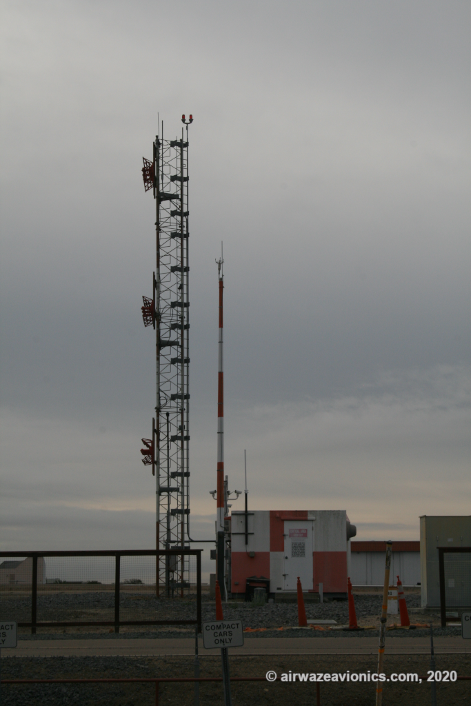 Image of a glideslope antenna array